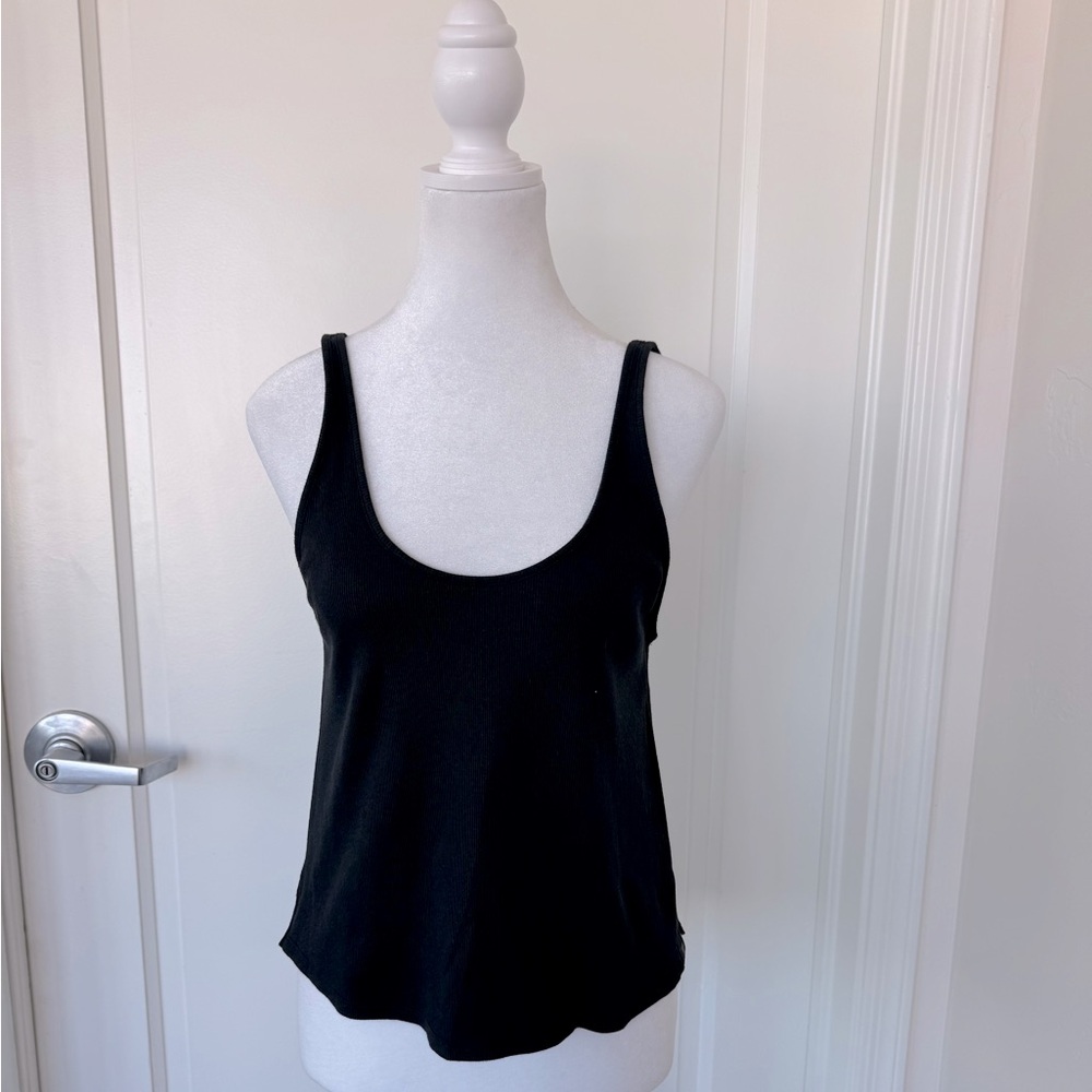 Savage X Fenty Rib Essentials Black Women’s Tank Top Size Medium
